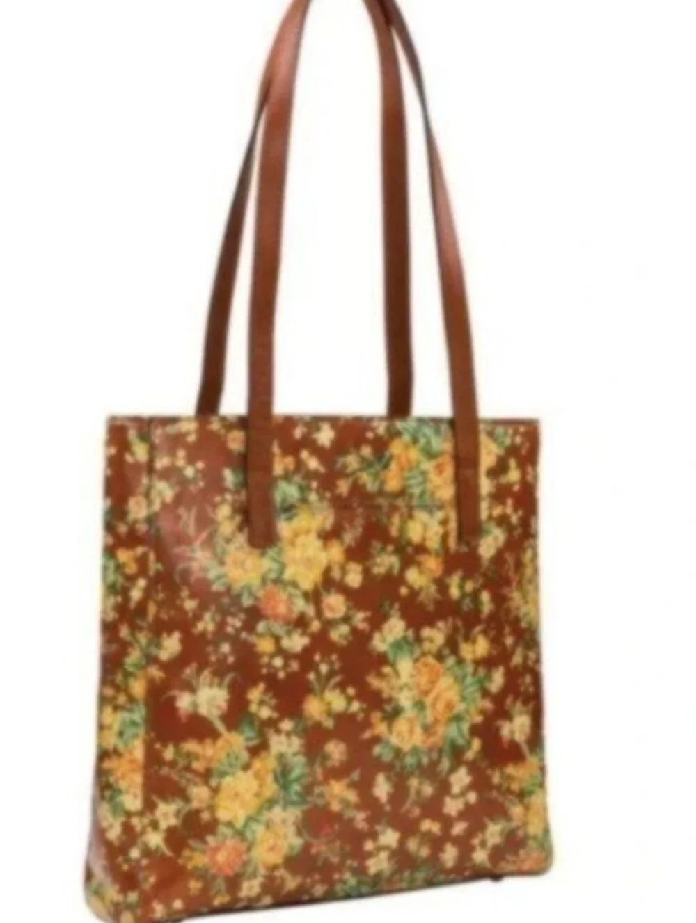 Patricia Nash-Viana Floral Print Tote Bag (Vintage Botanical Garden🤎)